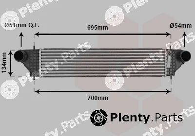 Van Wezel 32004277 — Charge Air Cooler