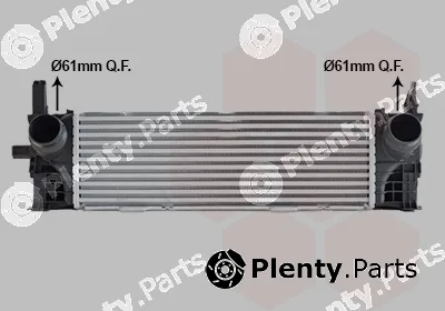 Van Wezel 06014717 — Charge Air Cooler