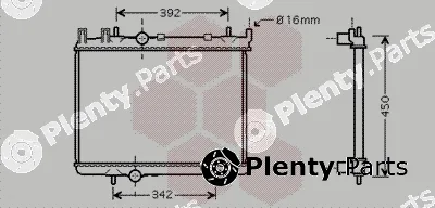 Van Wezel 40002263 — Radiator, engine cooling