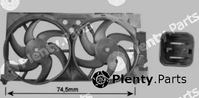 Van Wezel 0903751 — Fan, engine cooling