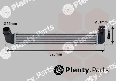 Van Wezel 43004461 — Charge Air Cooler