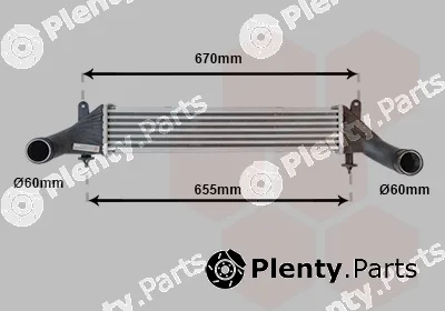Van Wezel 30004260 — Charge Air Cooler