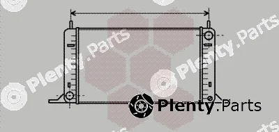 Van Wezel 18002096 — Radiator, engine cooling