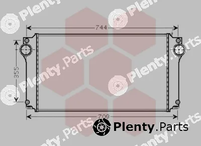 Van Wezel 53004362 — Charge Air Cooler