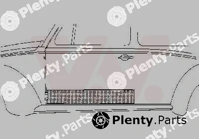 Van Wezel 5801.71 — Door, body