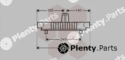 Van Wezel 40003284 — Oil Cooler, engine oil