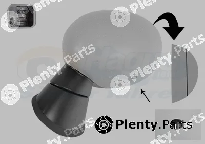 Van Wezel 0522805 — Exterior Mirror * HAGUS *