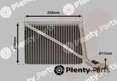 Van Wezel 0300V148 — Evaporator, air conditioning