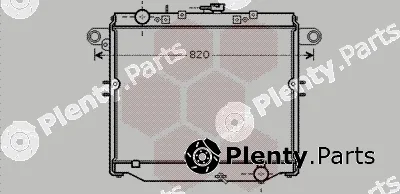 Van Wezel 53002379 — Radiator, engine cooling