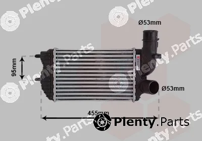 Van Wezel 40004183 — Charge Air Cooler