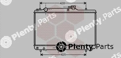 Van Wezel 52002035 — Radiator, engine cooling