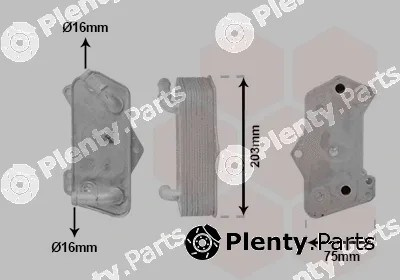 Van Wezel 03003435 — Oil Cooler, automatic transmission