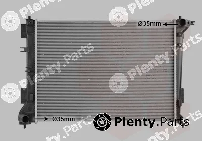 Van Wezel 82012728 — Radiator, engine cooling