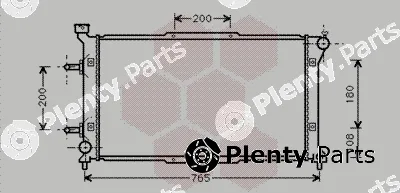Van Wezel 51002037 — Radiator, engine cooling