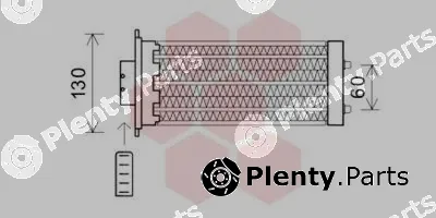 Van Wezel 37006573 — Heat Exchanger, interior heating