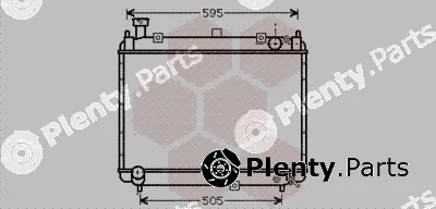 Van Wezel 53002233 — Radiator, engine cooling