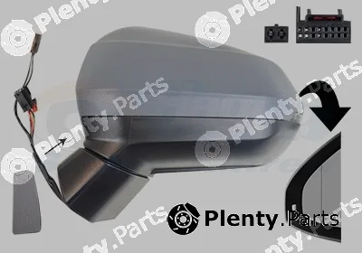 Van Wezel 0372815 — Exterior Mirror * HAGUS *
