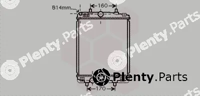 Van Wezel 53002359 — Radiator, engine cooling