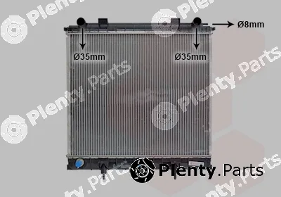 Van Wezel 02002132 — Radiator, engine cooling