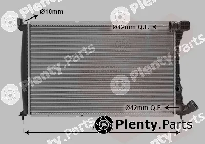 Van Wezel 09002102 — Radiator, engine cooling