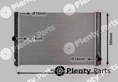Van Wezel 53002400 — Radiator, engine cooling