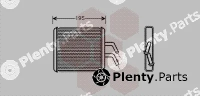 Van Wezel 83006044 — Heat Exchanger, interior heating
