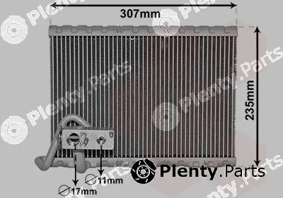 Van Wezel 4000V401 — Evaporator, air conditioning