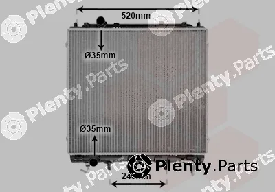 Van Wezel 82002146 — Radiator, engine cooling