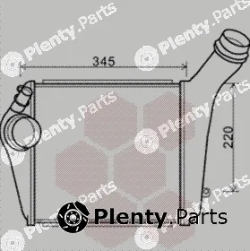 Van Wezel 74004060 — Charge Air Cooler