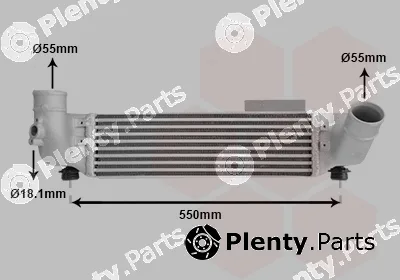 Van Wezel 83004209 — Charge Air Cooler