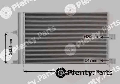 Van Wezel 69015703 — Condenser, air conditioning