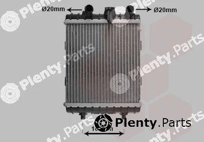 Van Wezel 58012710 — Radiator, engine cooling