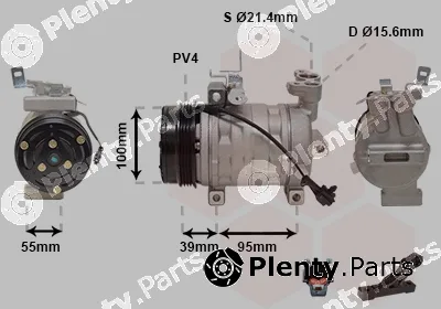 Van Wezel 5100K085 — Compressor, air conditioning