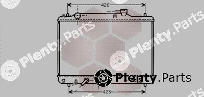 Van Wezel 52002052 — Radiator, engine cooling