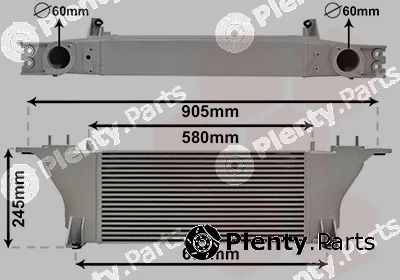 Van Wezel 13014708 — Charge Air Cooler