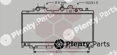Van Wezel 17002147 — Radiator, engine cooling