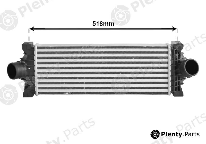 Van Wezel 18014738 — Charge Air Cooler