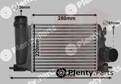 Van Wezel 13014701 — Charge Air Cooler