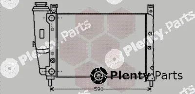 Van Wezel 17002122 — Radiator, engine cooling *** IR PLUS ***