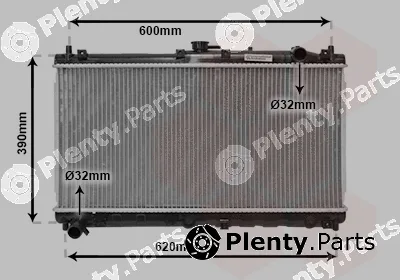 Van Wezel 27002138 — Radiator, engine cooling