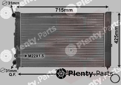 Van Wezel 03002105 — Radiator, engine cooling *** IR PLUS ***