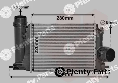 Van Wezel 13014703 — Charge Air Cooler