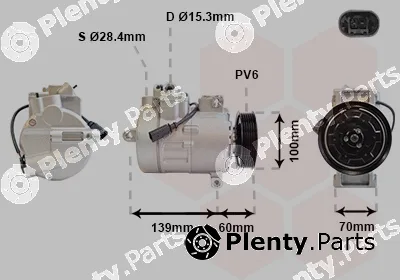 Van Wezel 5800K356 — Compressor, air conditioning