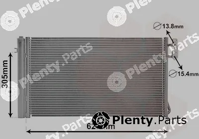 Van Wezel 06005296 — Condenser, air conditioning