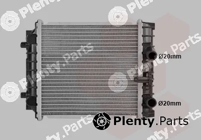 Van Wezel 58012720 — Radiator, engine cooling