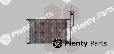 Van Wezel 06006030 — Heat Exchanger, interior heating