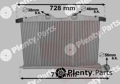 Van Wezel 40004363 — Charge Air Cooler