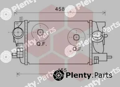 Van Wezel 37004593 — Charge Air Cooler