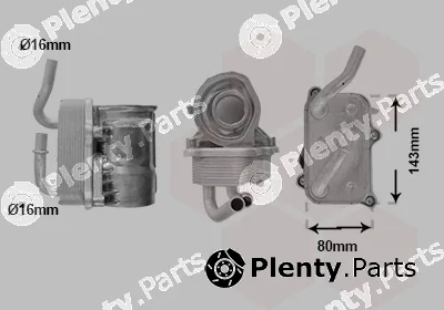 Van Wezel 30013725 — Oil Cooler, engine oil