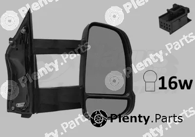 Van Wezel 1651828 — Exterior Mirror * HAGUS *